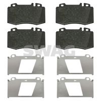 SWAG 10 91 6481 - Juego de pastillas de freno