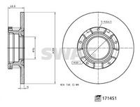 SWAG 33 10 0909 - Disco de freno