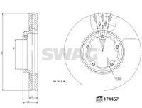 SWAG 33 10 2209 - Disco de freno
