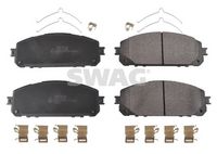 SWAG 33106401 - Juego de pastillas de freno