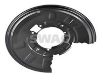 SWAG 33 10 7407 - Chapa protectora contra salpicaduras, disco de freno