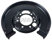 SWAG 33107429 - Chapa protectora contra salpicaduras, disco de freno