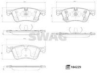 SWAG 33 10 9319 - Juego de pastillas de freno