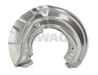 SWAG 33110122 - Chapa protectora contra salpicaduras, disco de freno