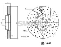 SWAG 33111204 - Disco de freno