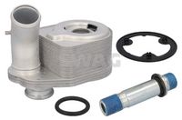SWAG 33111952 - Radiador de aceite, aceite motor