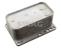SWAG 60107666 - Radiador de aceite, aceite motor