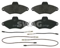 SWAG 64916413 - Juego de pastillas de freno