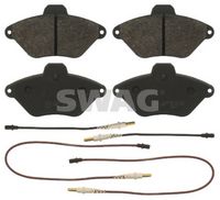 SWAG 64 91 6415 - Juego de pastillas de freno