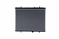 HELLA 8MK 366 300-231 - Radiador, refrigeración del motor