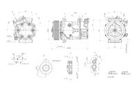 HELLA 8FK 366 200-891 - Compresor, aire acondicionado
