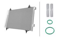 HELLA 8FC366221001 - Condensador, aire acondicionado - >>> Easy2Fit <<<