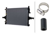 HELLA 8MK366301031 - Radiador, refrigeración del motor - >>> Easy2Fit <<<