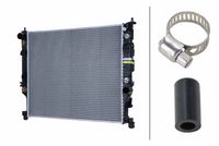 HELLA 8MK366302421 - Radiador, refrigeración del motor - >>> Easy2Fit <<<