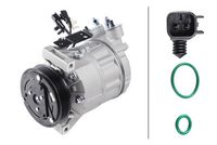 HELLA 8FK366200301 - Compresor, aire acondicionado - >>> Easy2Fit <<<