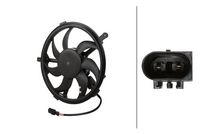 HELLA 8EW366420511 - Ventilador, refrigeración del motor