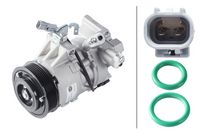 HELLA 8FK366200711 - Compresor, aire acondicionado - >>> Easy2Fit <<<