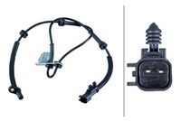 HELLA 6PU358268461 - Sensor, revoluciones de la rueda