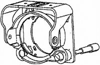 HELLA 8HG 153 152-001 - Soporte, faro de trabajo