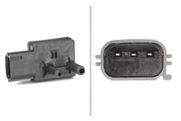 HELLA 6PP009409281 - Sensor, presión gas de escape