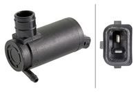 HELLA 8TW006848001 - Bomba de agua de lavado, lavado de parabrisas