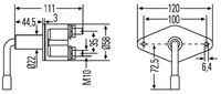 HELLA 6EK 001 559-011 - Interruptor principal, batería