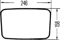 HELLA 8SB 002 995-011 - Retrovisor exterior