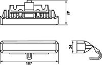 HELLA 2XD 014 560-101 - Luz de aviso, de destellos