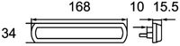 HELLA 2PS 013 301-287 - Luz de delimitación lateral