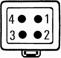 HELLA 2ZR 343 130-387 - Piloto de marcha atrás