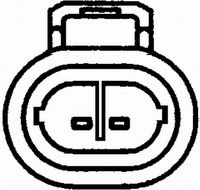 HELLA 2ZR 012 456-207 - Piloto de marcha atrás