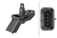 HELLA 6PP009400301 - Sensor, presión colector de admisión