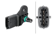 HELLA 6PP009400951 - Sensor, presión colector de admisión