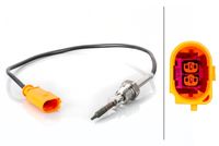 HELLA 6PT014494791 - Sensor, temp. gas escape