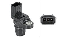 HELLA 6PU013122551 - Sensor, posición arbol de levas