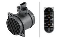 HELLA 8ET358095401 - Medidor de la masa de aire