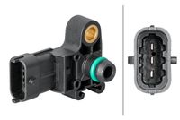 HELLA 6PP358152041 - Sensor, presión de sobrealimentación