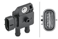 HELLA 6PP009409291 - Sensor, presión gas de escape