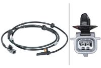 HELLA 6PU012679811 - Sensor, revoluciones de la rueda
