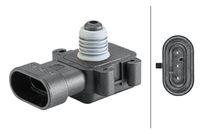 HELLA 6PP358152131 - Sensor, presión de sobrealimentación