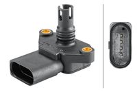 HELLA 6PP358152161 - Sensor, presión colector de admisión