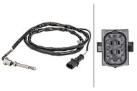 HELLA 6PT358181081 - Sensor, temp. gas escape