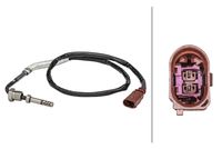HELLA 6PT358181031 - Sensor, temp. gas escape