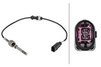 HELLA 6PT358181151 - Sensor, temp. gas escape