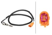 HELLA 6PT358181001 - Sensor, temp. gas escape
