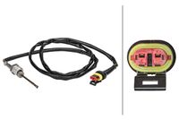HELLA 6PT358181381 - Sensor, temp. gas escape