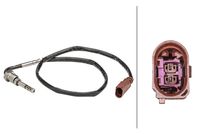 HELLA 6PT358181011 - Sensor, temp. gas escape