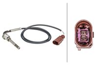 HELLA 6PT358181321 - Sensor, temp. gas escape