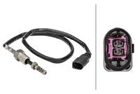 HELLA 6PT358181141 - Sensor, temp. gas escape