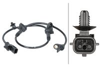 HELLA 6PU012679621 - Sensor, revoluciones de la rueda